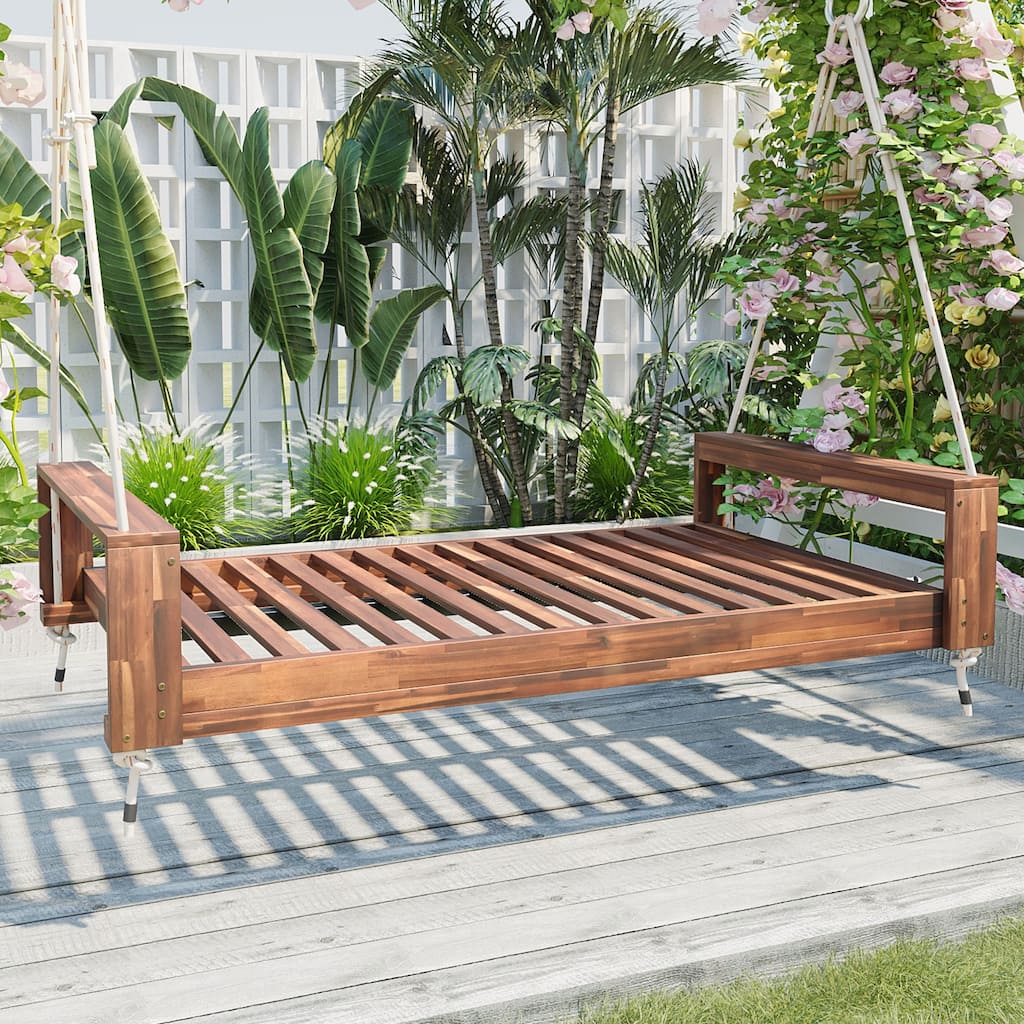 Twin Size Porch Swing Bed Seating Group