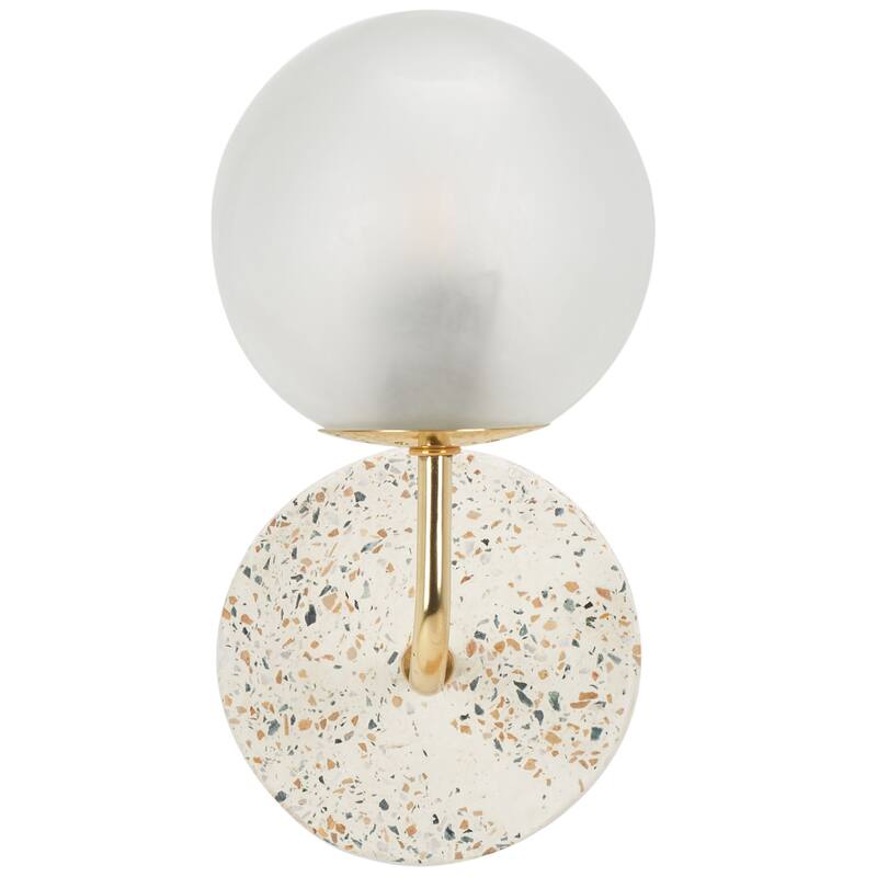 SAFAVIEH Lighting 13" Nicolai Wall Sconce - 9"W x 6"D x 13"H