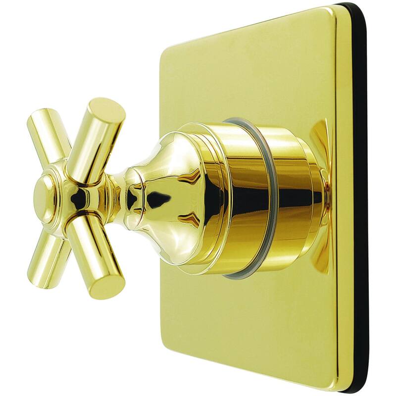 Kingston Brass KS404.EX Elinvar Single Handle 6 Function Diverter - Polished Brass
