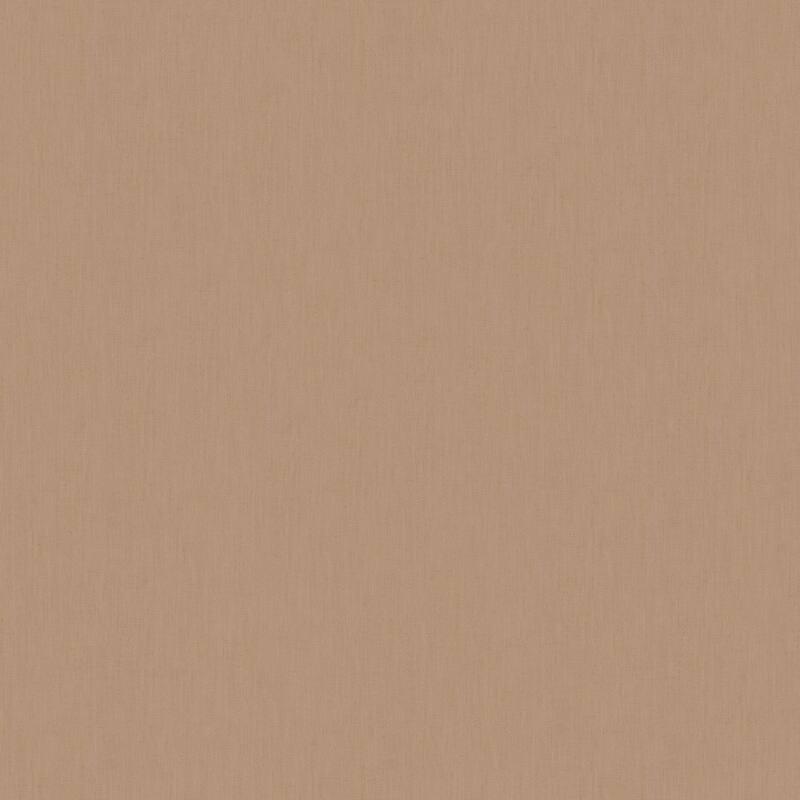 Galerie Wallcoverings Energy Collection Plain Linen Effect Matte Wallpaper Roll - 33 feet long x 27.5 inches wide - Brown