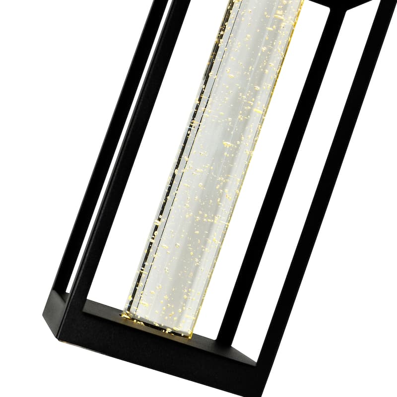 Rochester Integrated LED Black Outdoor Lantern Head