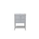 preview thumbnail 1 of 9, Elegant Lighting VF2101 Mason 24" Free Standing Single Basin Vanity Grey - Painted