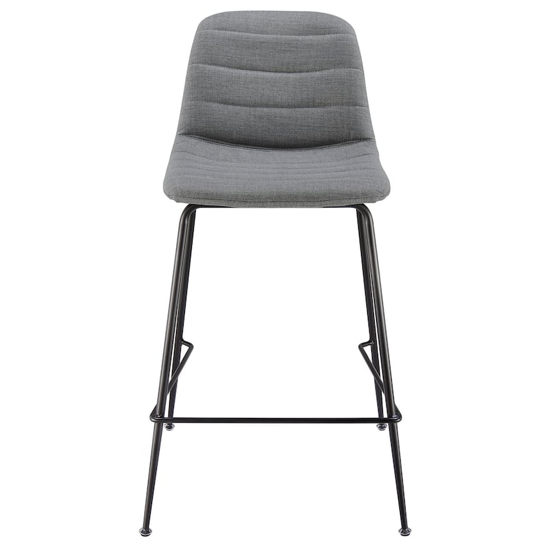NPD Furniture Caleb Fabric Counter Stool (Set of 4)