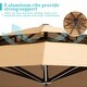 preview thumbnail 6 of 30, VredHom 11.5 Ft Round Cantilever Patio Umbrella with Cross Base