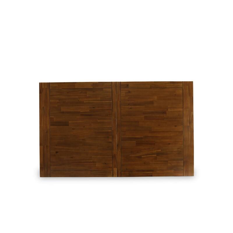 East West Furniture 11 Piece Dining Table Set- a Dinner Table and 10 Dark Gotham Linen Fabric Parson Chairs(Finish Options)