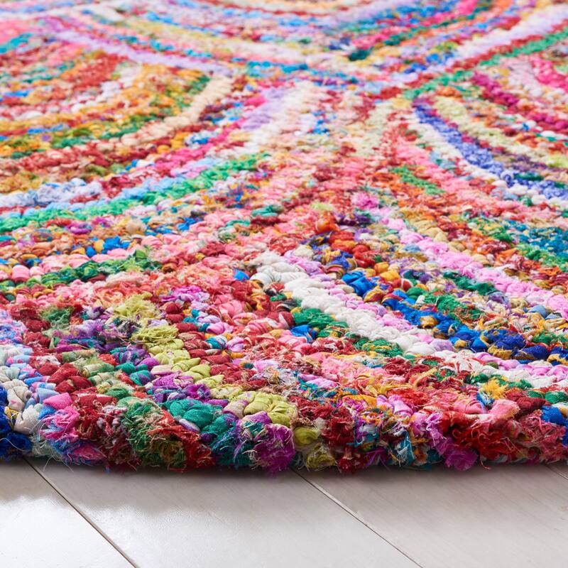 SAFAVIEH Handmade Nantucket Reinhild Contemporary Cotton Rug