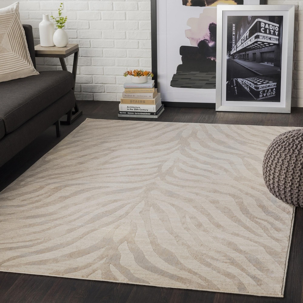Livabliss City Minimalist Animal Area Rug