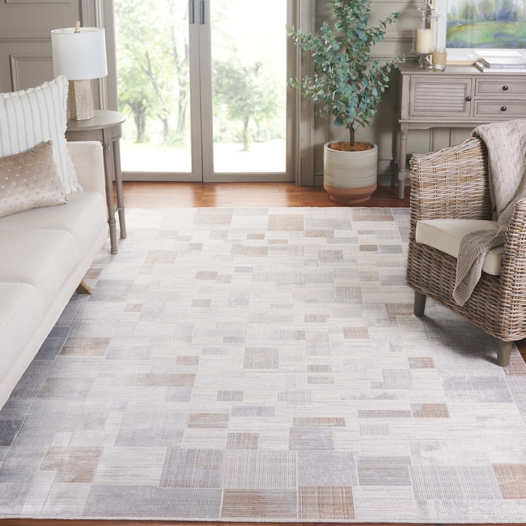 SAFAVIEH Signature Haleema Modern Viscose Rug