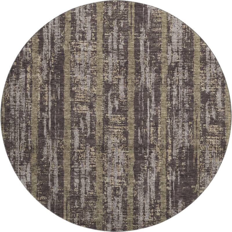 Premium Washable Super Soft Stripe Abrash Mayfield Rug