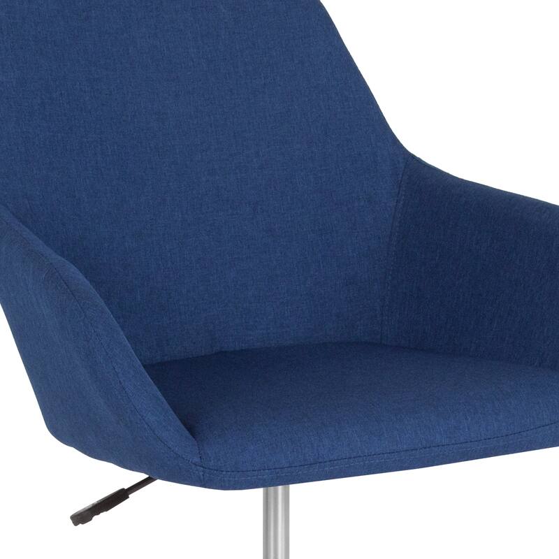 Home & Office Mid-Back LeatherSoft Upholstered Swivel Chair