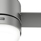 preview thumbnail 9 of 15, Hunter 44" Gilmour Outdoor Ceiling Fan with LED Light, Handheld Remote, Damp-Rated - Transitional, Contemporary