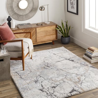 Livabliss Tuscany Industrial Abstract Area Rug