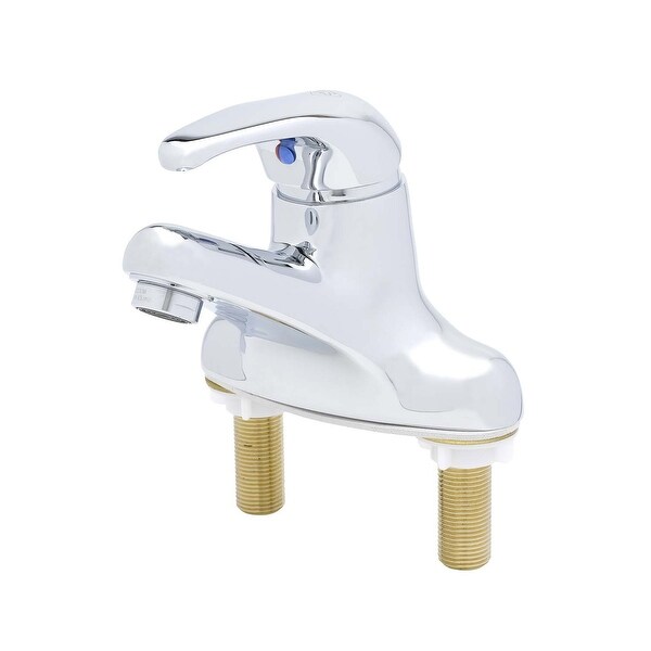 T and S Brass B-2711 Deck Mounted Single Lever Lavatory Faucet with 2.2 GPM Aerator - Chrome