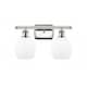 Option Polished Nickel / Matte White