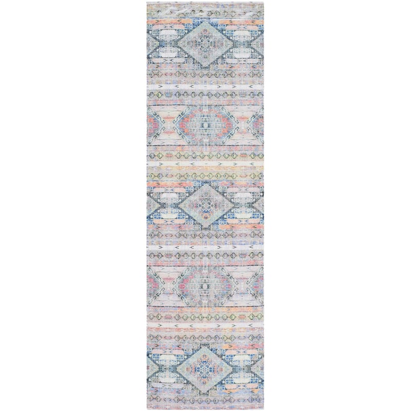 SAFAVIEH Handmade Saffron Estefania Modern Tribal Cotton Rug
