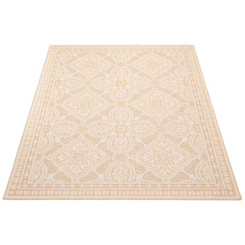 ECARPETGALLERY Veranda Traditional Indoor/ Outdoor Rug