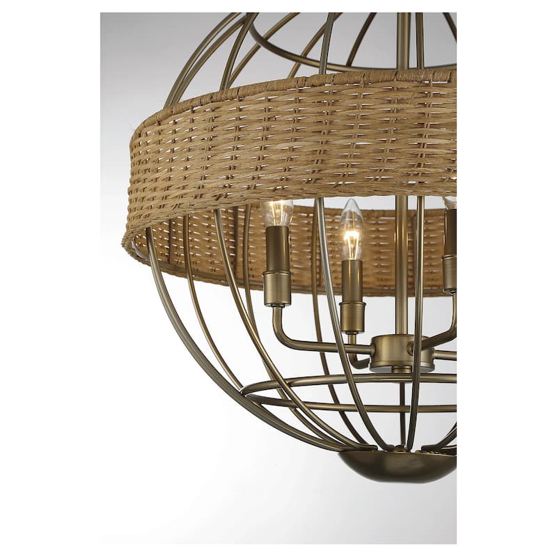 Savoy House Boreal 4 Light 21" Wide Pendant