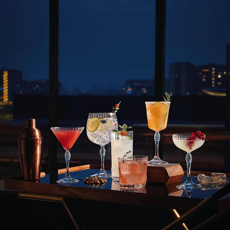 Bormioli Rocco America '20s Gin Tonic Glass, Set of 4 - 25.25 oz.