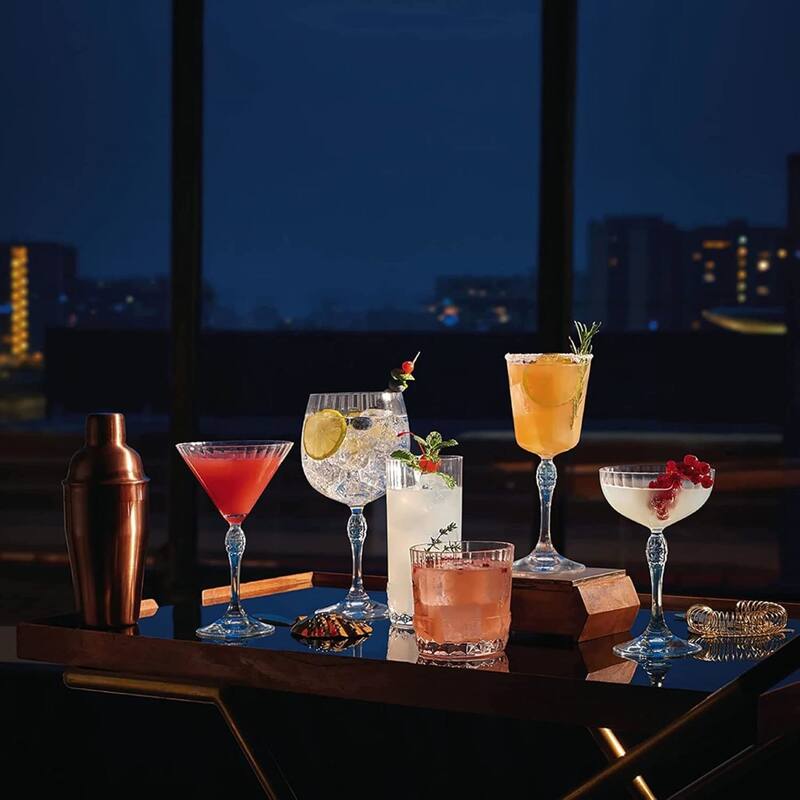 Bormioli Rocco Set of 4 America '20s Gin Tonic Glasses - 25.25 oz.