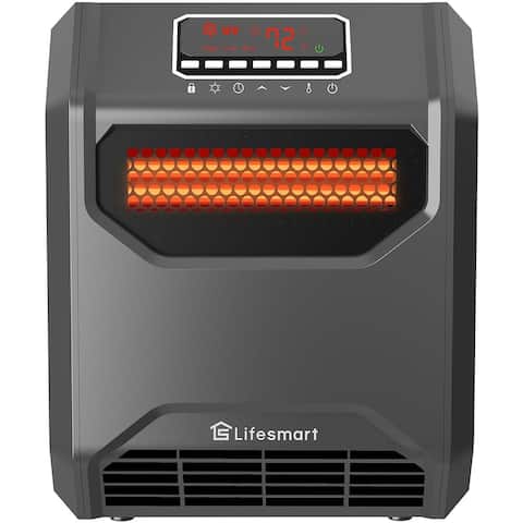 LifeSmart/ 6-element Infrared Heater with Front Intake Vent and UV Light