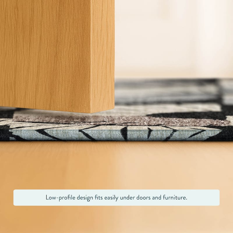 Machine Washable Indoor/ Outdoor Modern Jay Chantille Rug