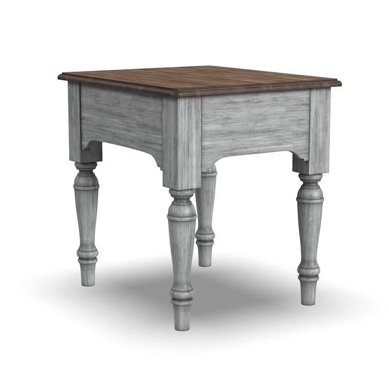 Plymouth Brown Wood End Table by Flexsteel - 23" x 25" x 27"