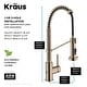 preview thumbnail 22 of 158, Kraus Bolden 2-Function 1-Handle Commercial Pulldown Kitchen Faucet