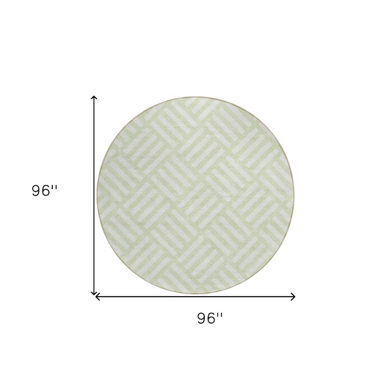 HomeRoots Geometric Transitional Rectangle Outdoor Rug