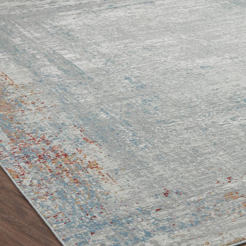 Dalton Sterling/Multi Abstract Area Rug Bed Bath & Beyond 34719923