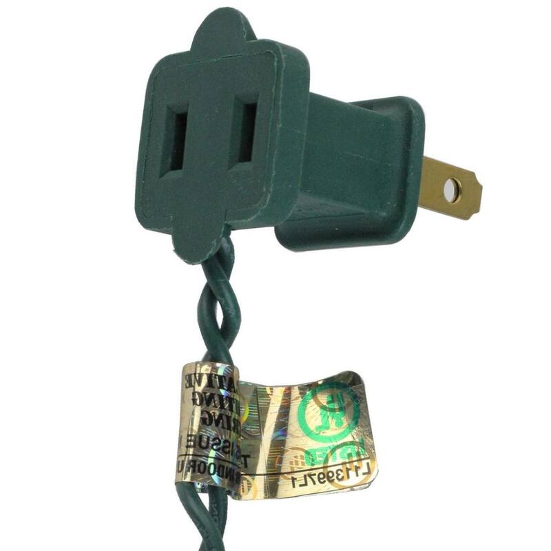 100-Count Clear Mini Christmas Light Set - Green Wire