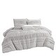 preview thumbnail 5 of 3, Wellco Bedding Comforter Set Bed In A Bag - 7 Piece Luxury Bedding Sets - Oversized Bedroom Comforters