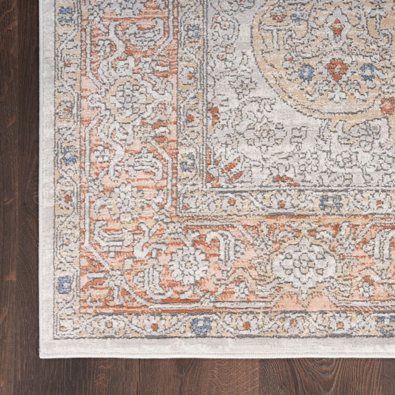 New Concept Washables Indoor only Persian Area Rug - 5' 3" x 7' 3" - Multi - Rectangle