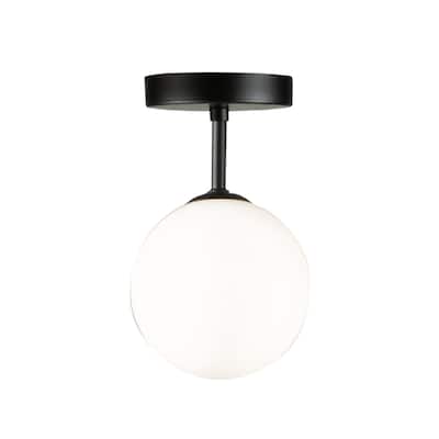 Comet 1 Light Semi Flushmount