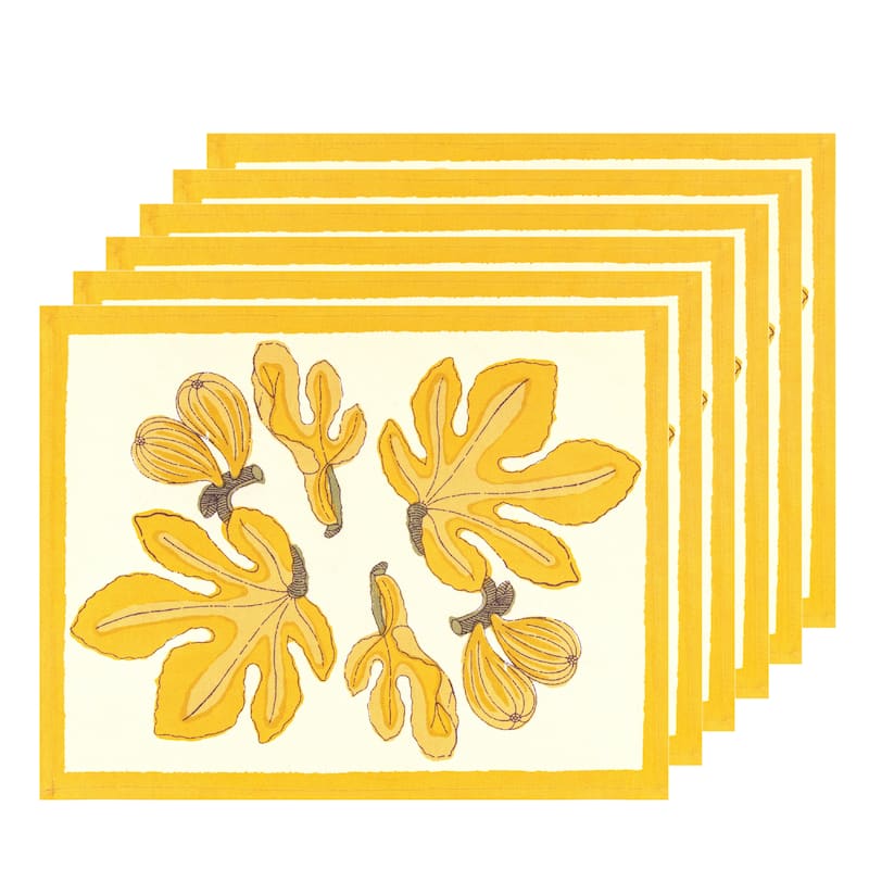 Couleur Nature Fig Mats - Set of 6