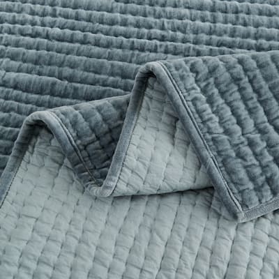 Tamara Cotton Velvet Quilt Set