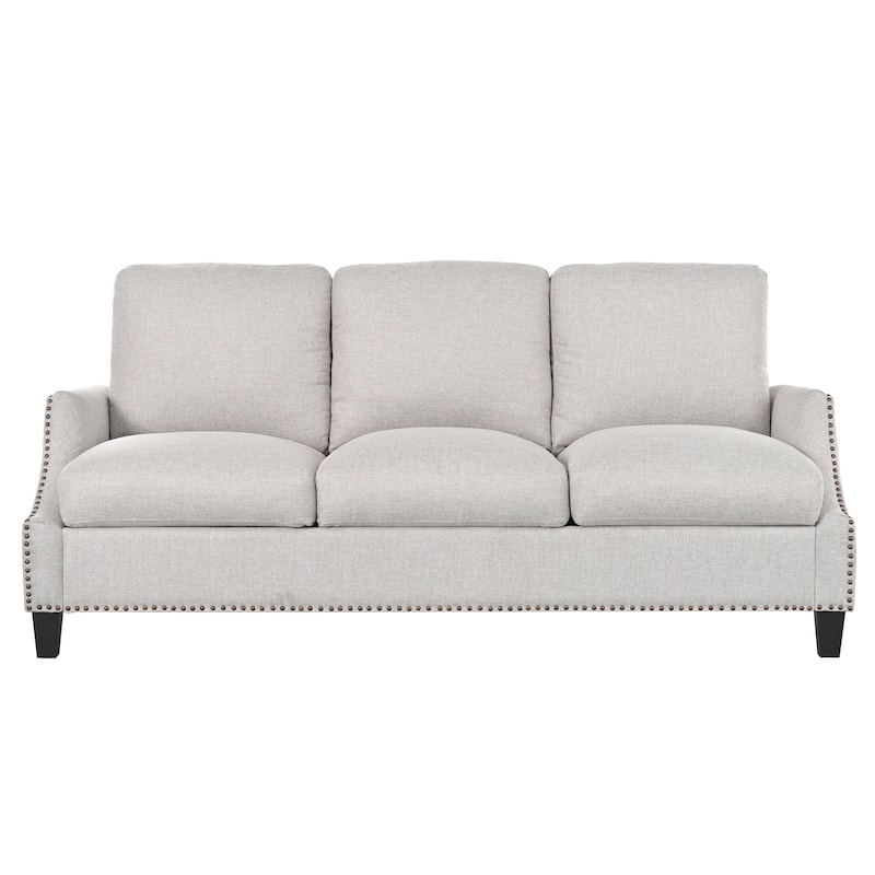 GDFStudio - Polyester 3-Piece Living Room Sofa Furniture Sets for Apartment