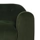 preview thumbnail 5 of 3, Roomfitters Oversized Modern Lounge Chair with Rounded Arms and Tufted Backrest for Living Room or Office, Olive Green