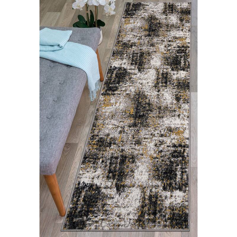 World Rug Gallery Adare Contemporary Abstract Area Rug