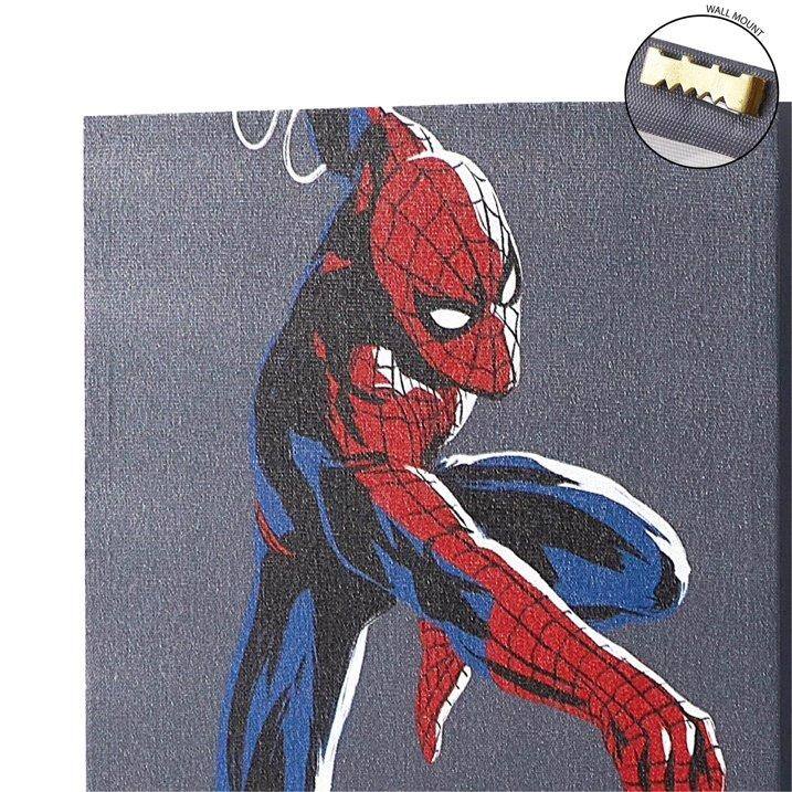 Marvel Spiderman 4 Pack Canvas Wall Art