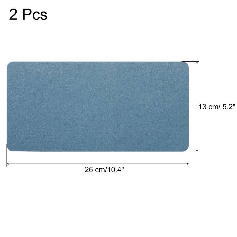 Refrigerator Drip Catcher 10.4 x 5.2 Inch Rectangle Drip Tray, Navy Blue - Navy Blue - 2 Pcs