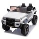 preview thumbnail 20 of 98, 24V Toyota Land Cruiser LC250 Ride-On Car for Kids, 4WD, Remote Control, Bluetooth, and Safety Belt, Ages 3+ White