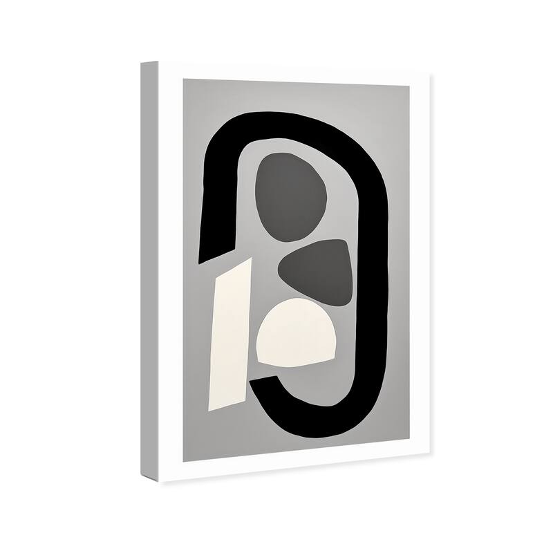 Wynwood Studio Canvas Abstract Traffic light of the future Black and Modern & Contemporary Wall Art Canvas Print