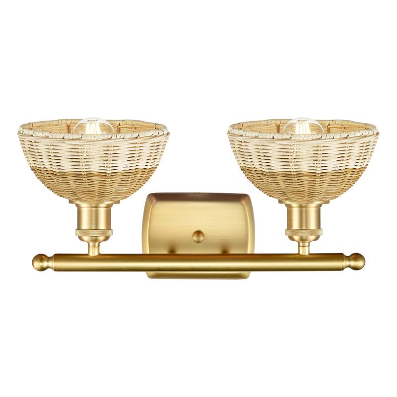 Innovations Lighting Endless Possibilities Ballston - Bristol Natural II - 2 Light 18" Bath Vanity Light
