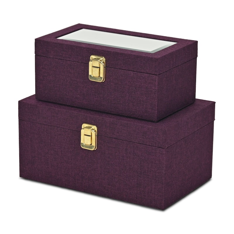Canter Isle Linen Decorative Box Set