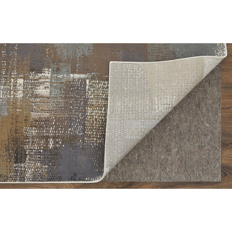 Grand Bazaar Takara Machine Made Abstract Modern Area Rug