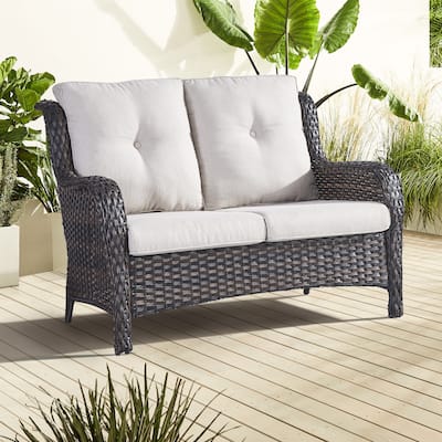 Gymojoy Outdoor Sofa Furniture Patio Loveseat Sofa with Weather-Resistant Cushions