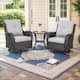 Option Brown Wicker / Beige Cusion