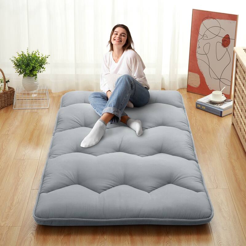 Japanese Futon Floor Mattress, Japanese Style Floor Mattress Sleeping Mattress Pad Tatami Mat
