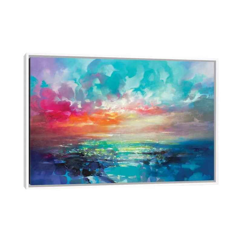 iCanvas "Skye Colour Spectrum" by Scott Naismith Framed Canvas Print - White - 26x40