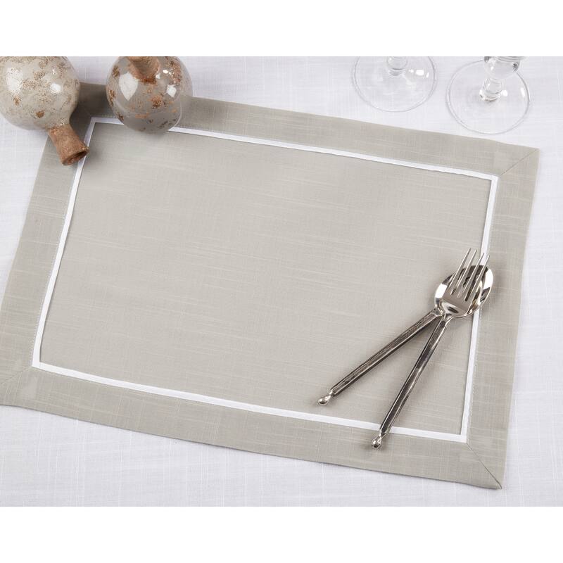 Classic Border Design Placemat (Set of 4)